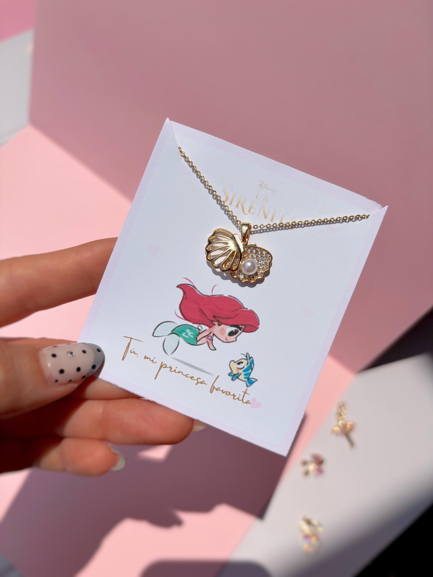 Cadena Disney La Sirenita Ariel🐚✨