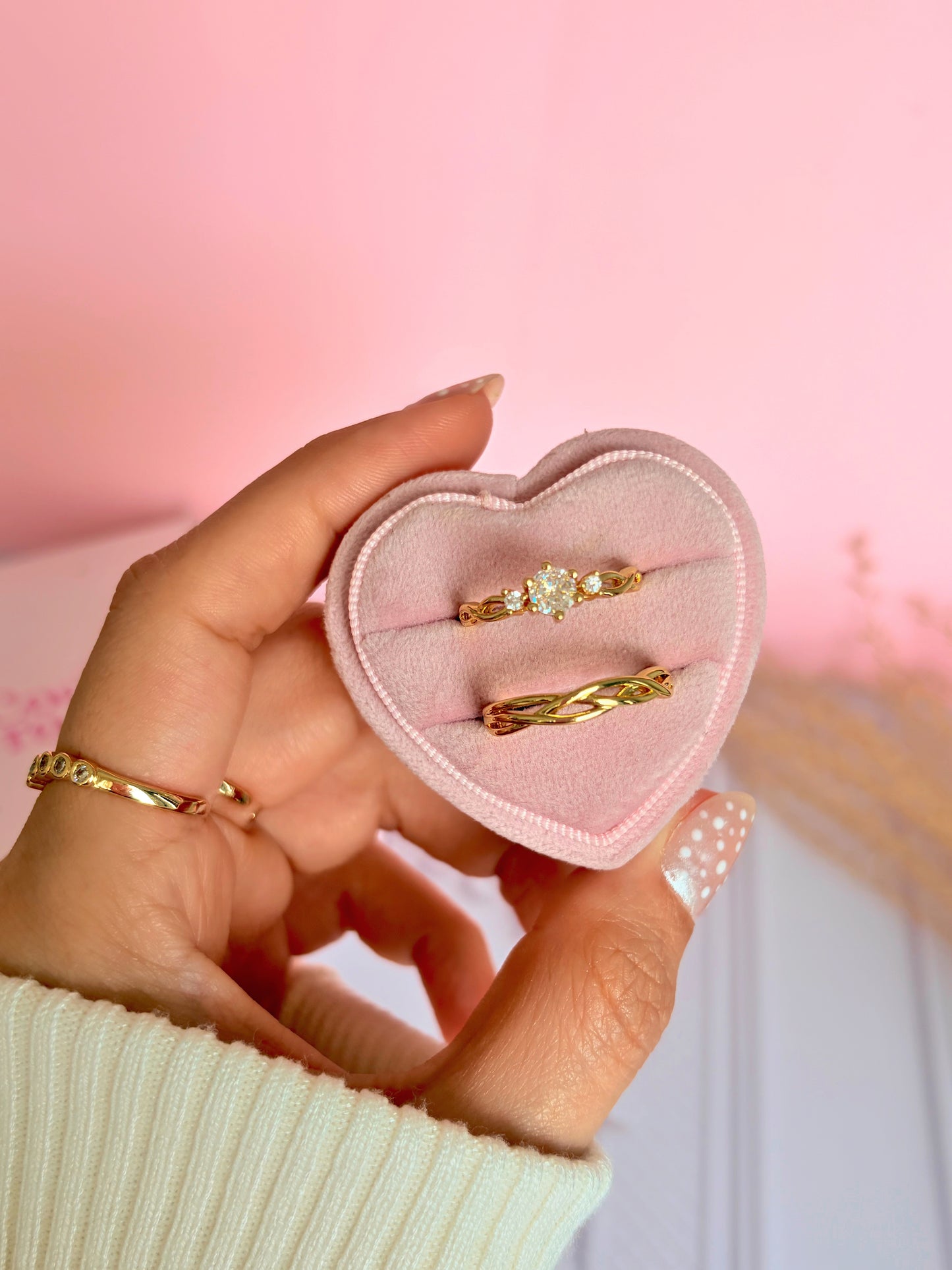 Anillo de promesa pareja gordi✨