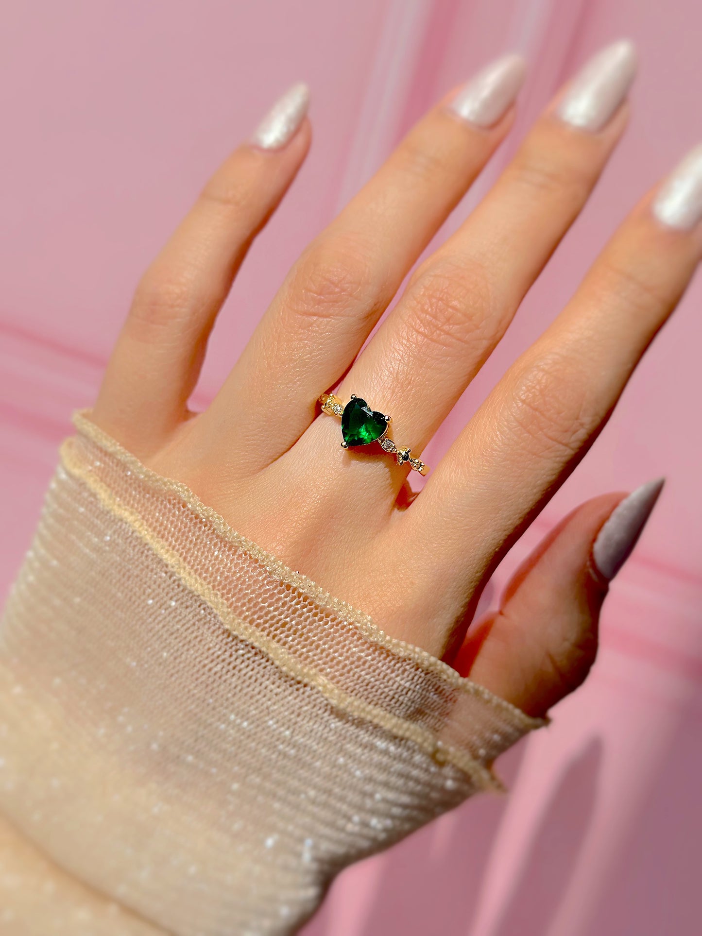Anillo de promesa Sunshine
