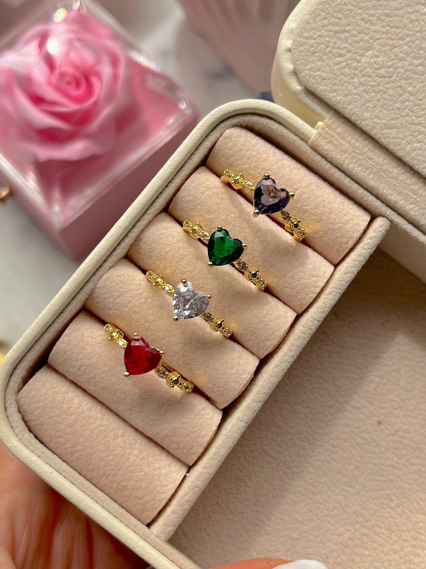 Anillo de promesa mi corazón 🩷