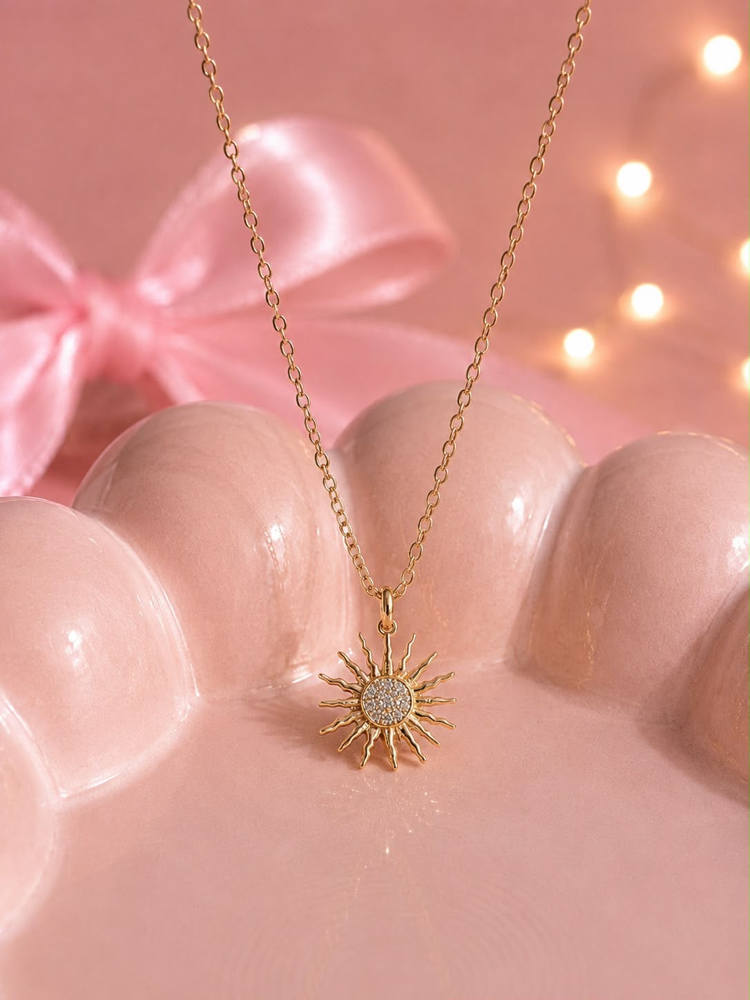Cadena Delicada Sol ☀️