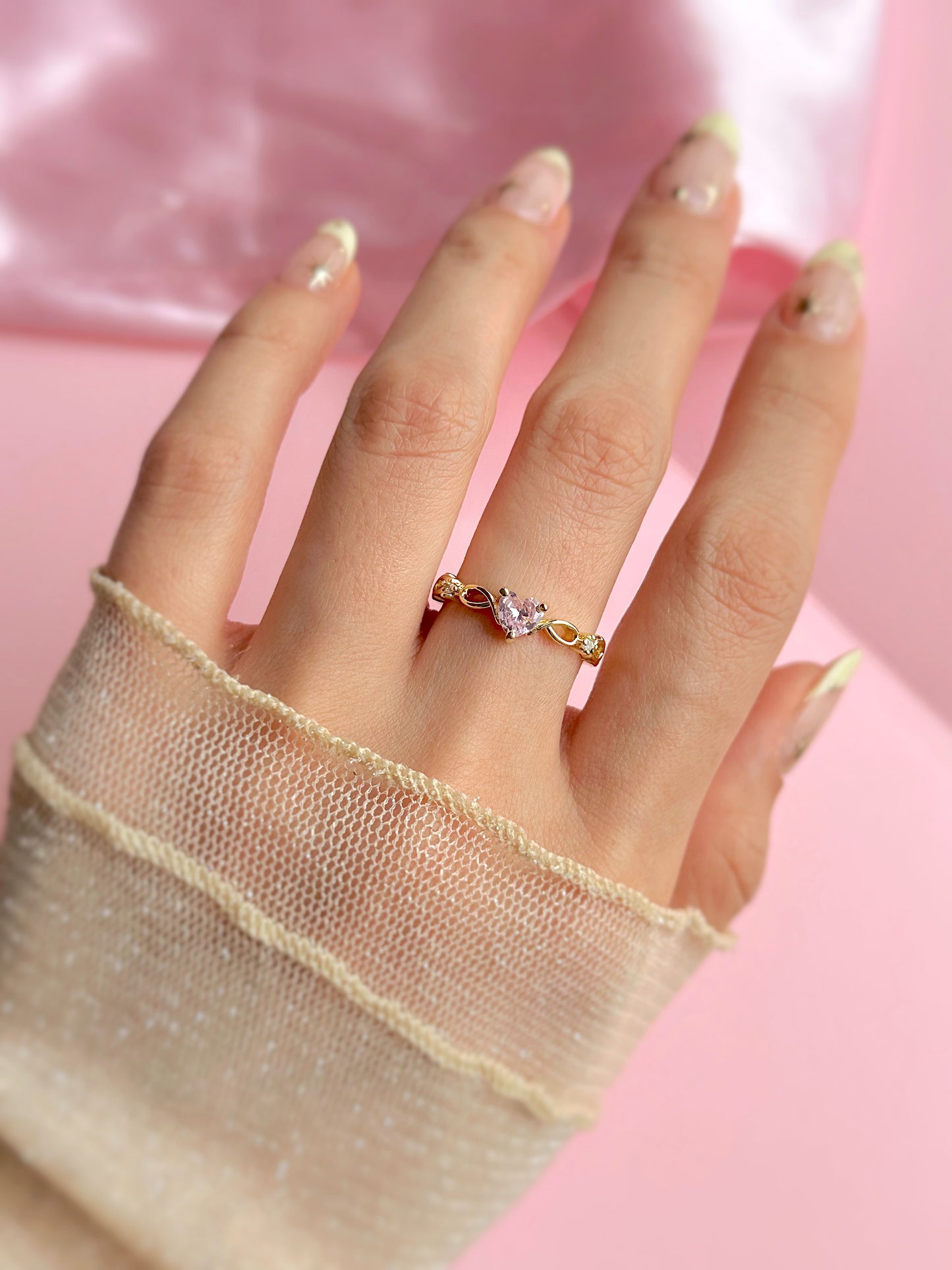 Anillo de promesa love forever