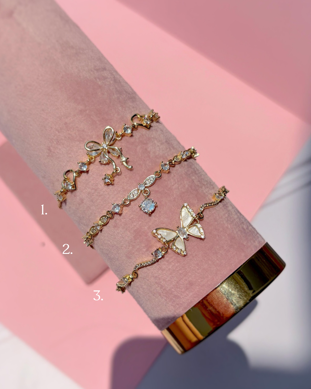 Pulseras delicadas ✨Mariposa 🦋