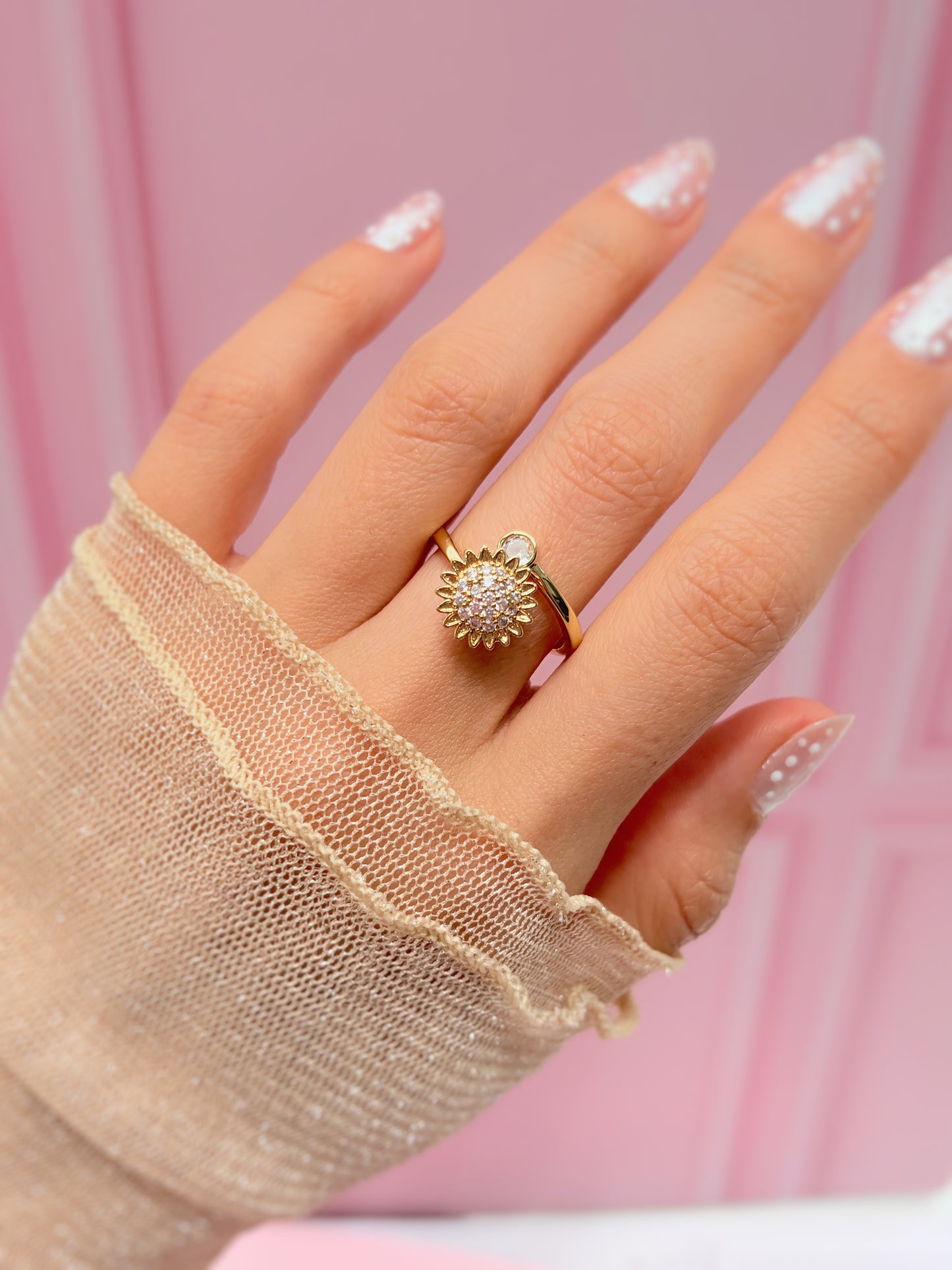 Anillo básico anti ansiedad lindo