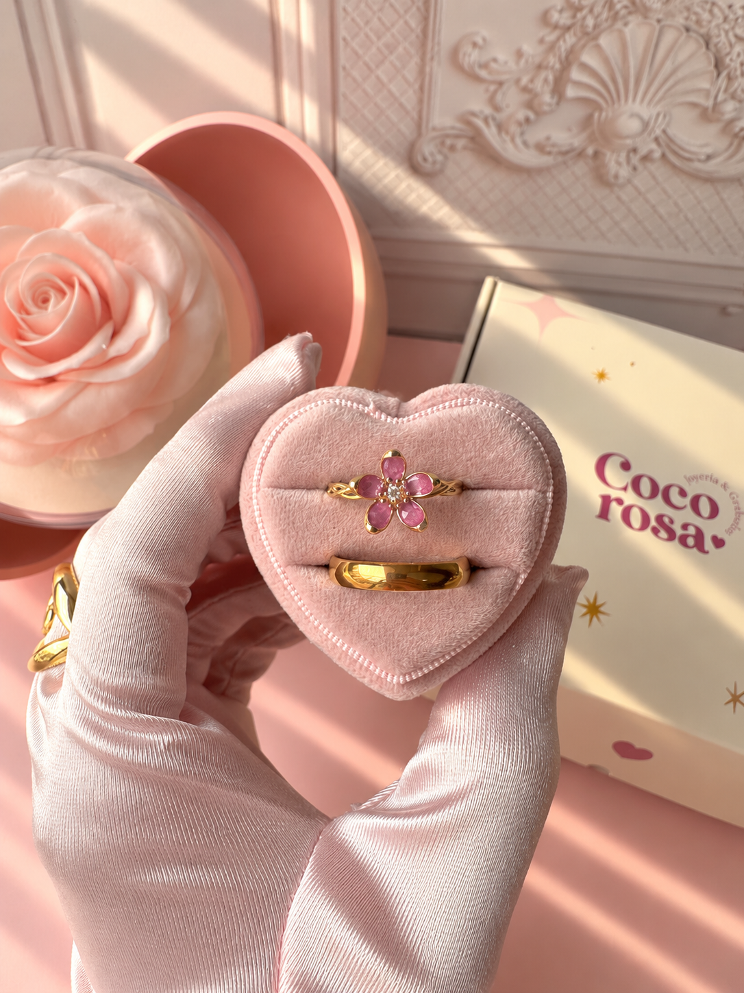 Anillo de promesa pareja 💜✨