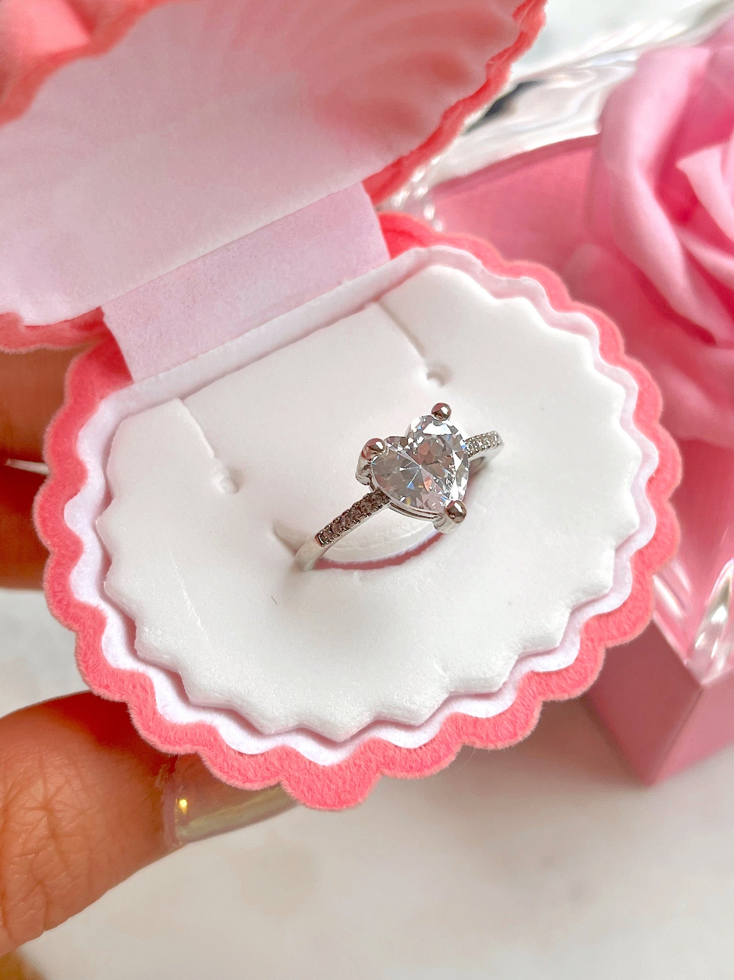 Anillo corazon mio plata 925