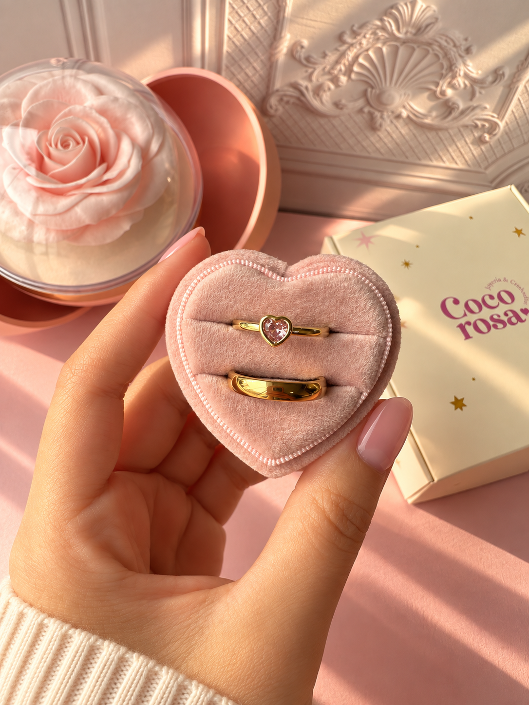 Anillo de promesa pareja 💖✨