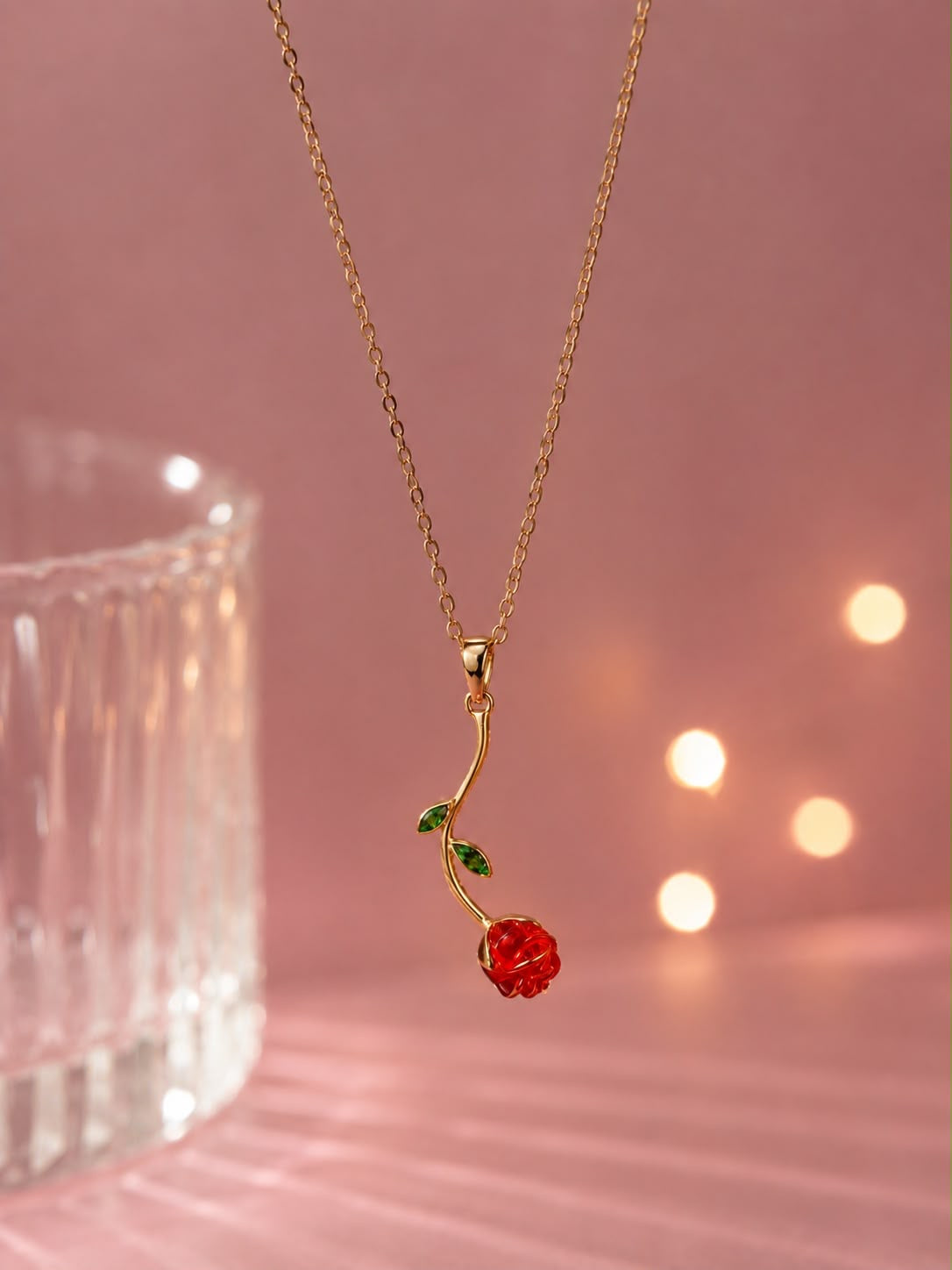 Cadena Bella Rosa 🌹 ✨