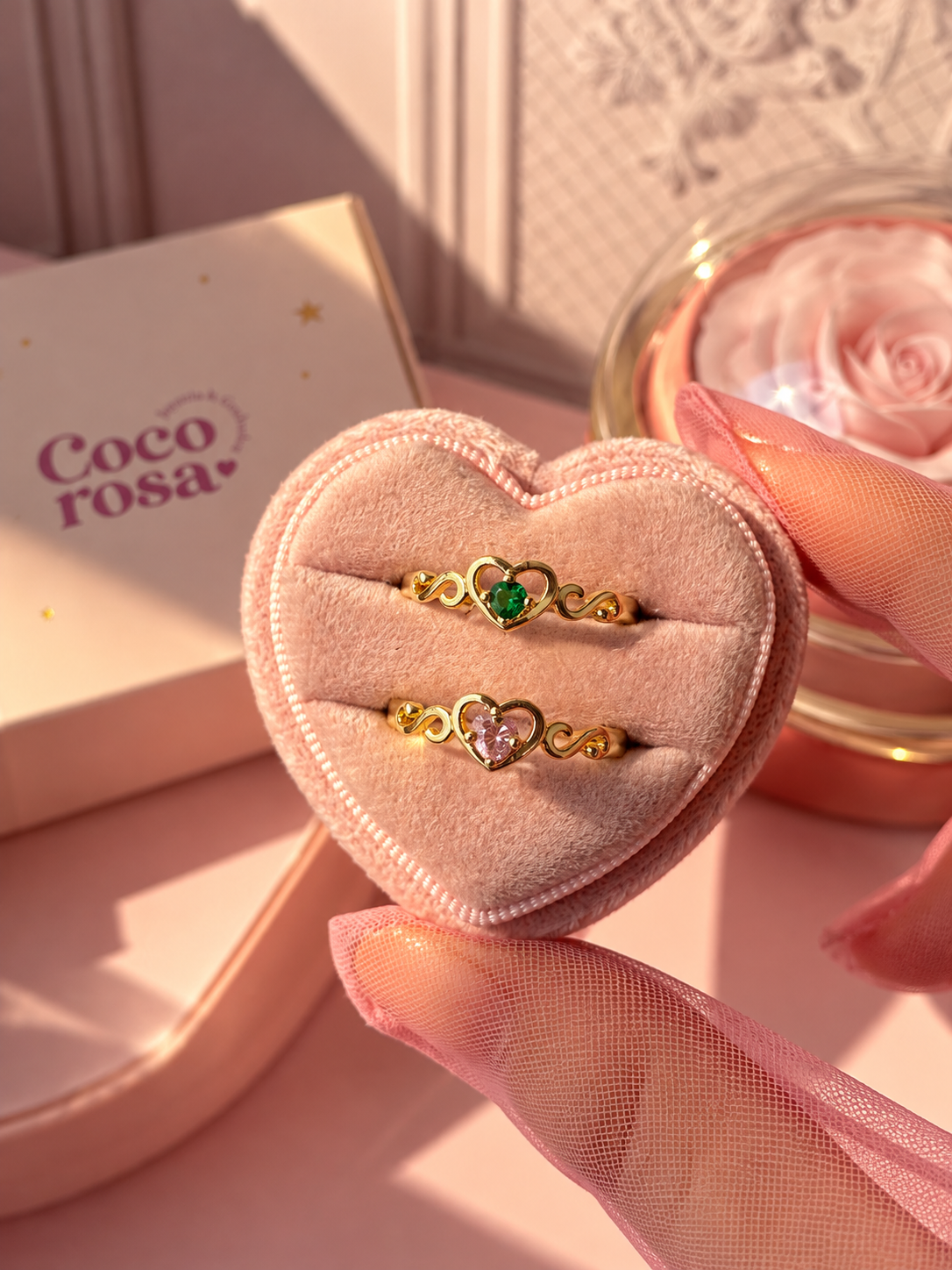Set de anillos para mejores amigas 👩🏻❤️👩🏼 ✨