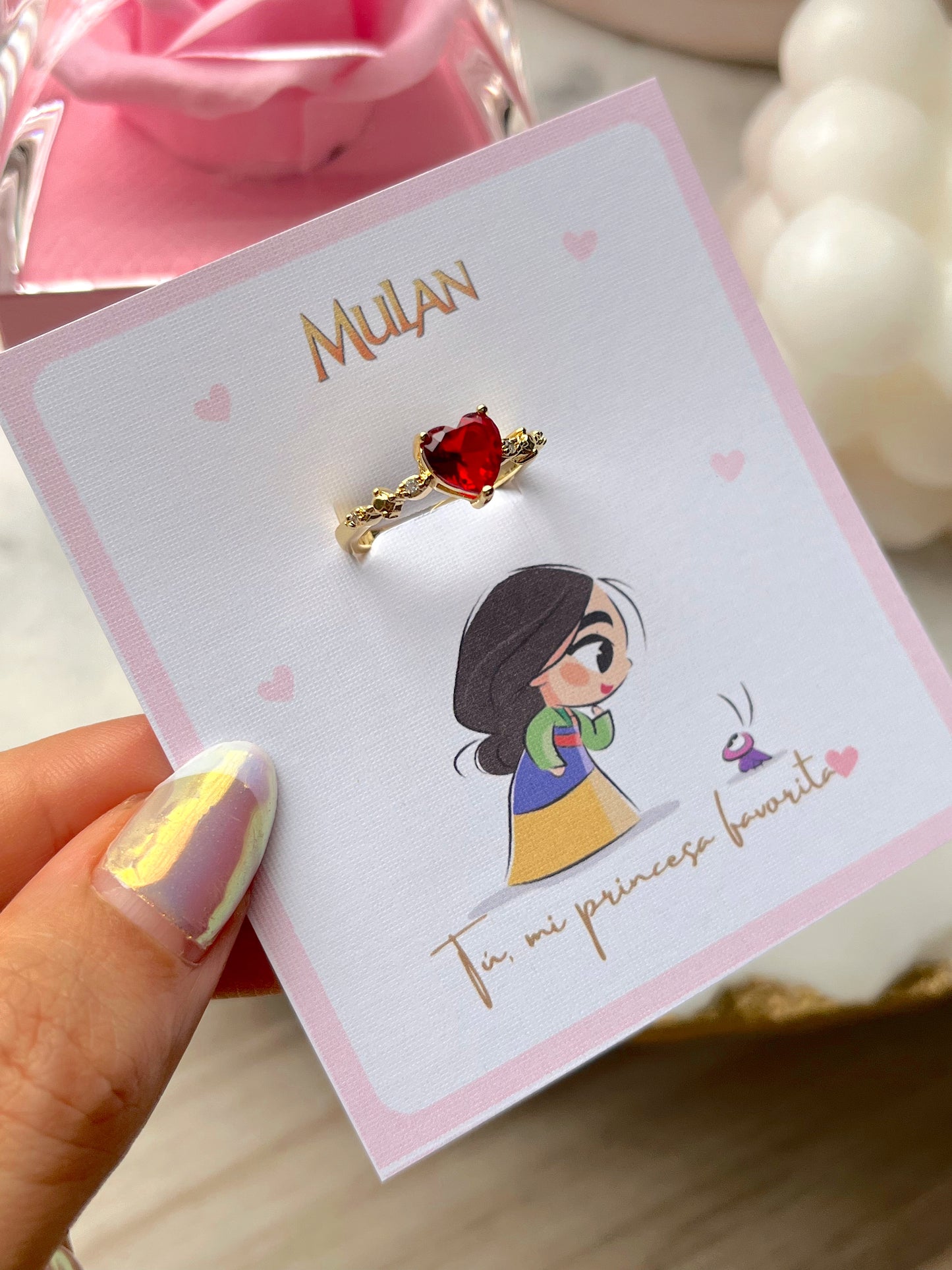 Anillo Disney princesa Mulàn