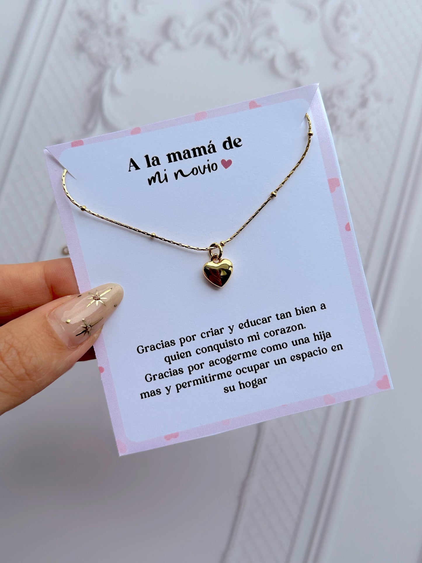 Cadena para la mamá de mi novio🥰