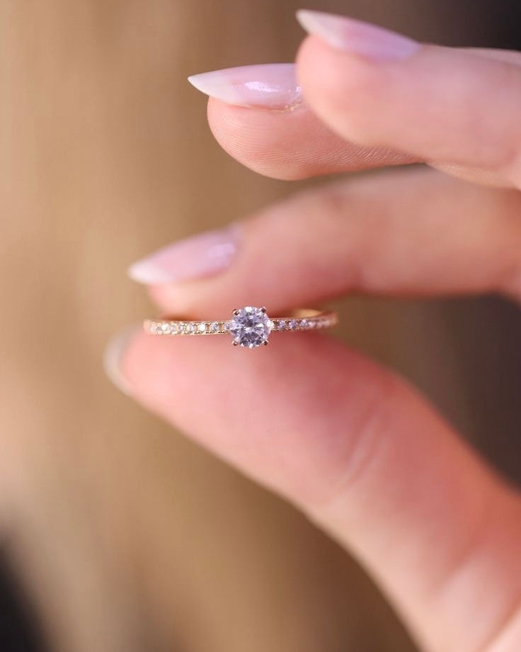 Anillo cuadrado sweet plata 925