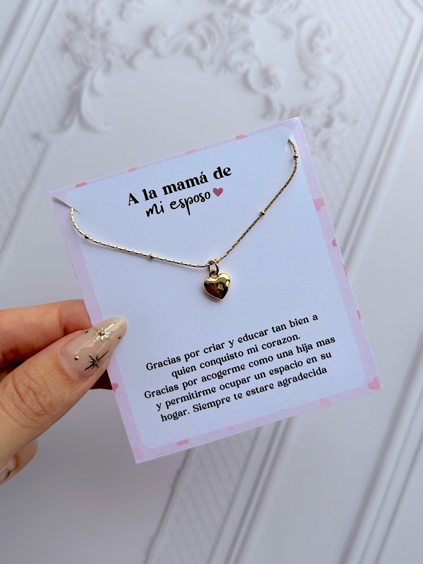 Cadena para la mamá de mi esposo💓