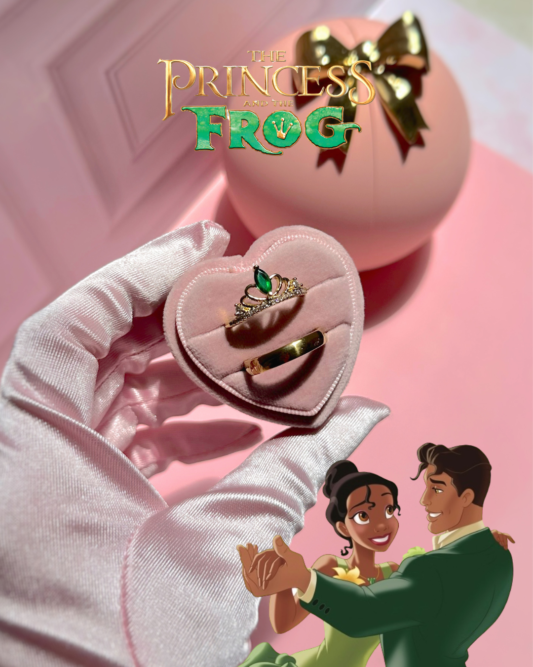 Set Disney princesa Tiana & Naveen 🐸