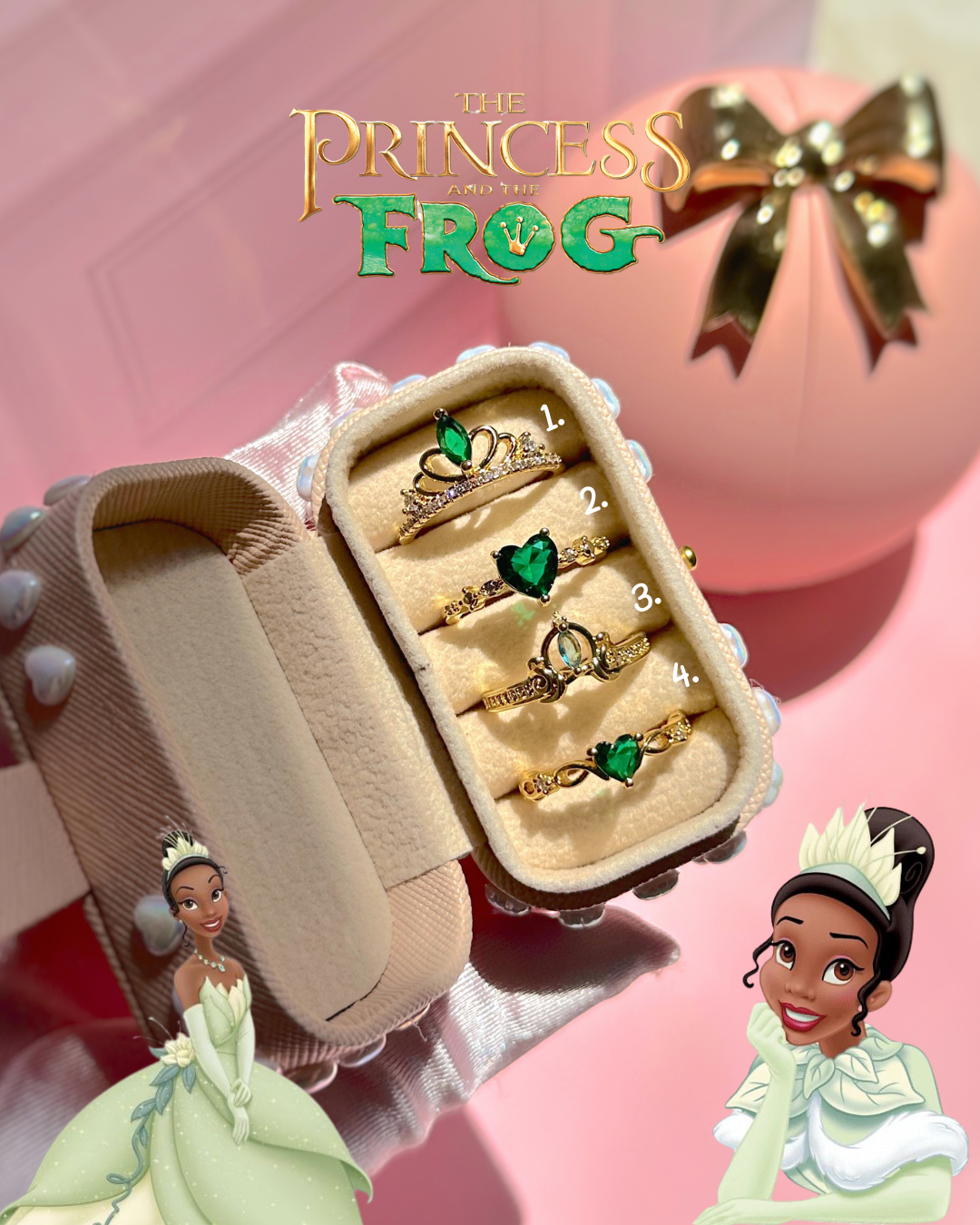 Anillo Disney princesa Tiana