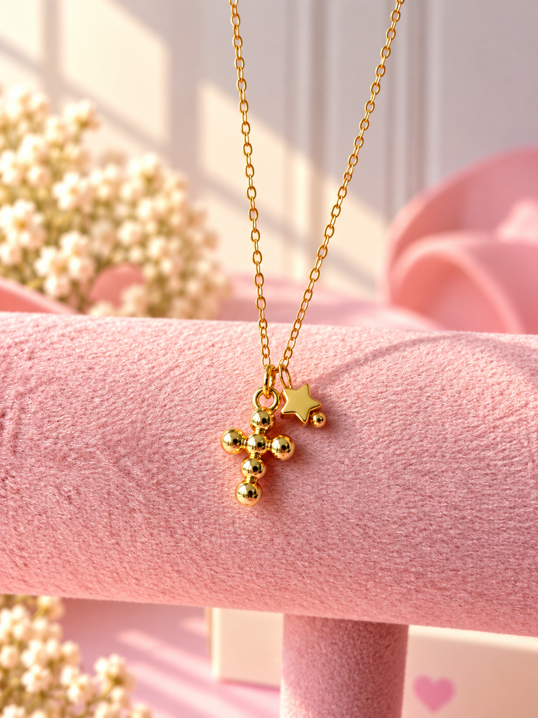 Cadena linda de Cruz✨