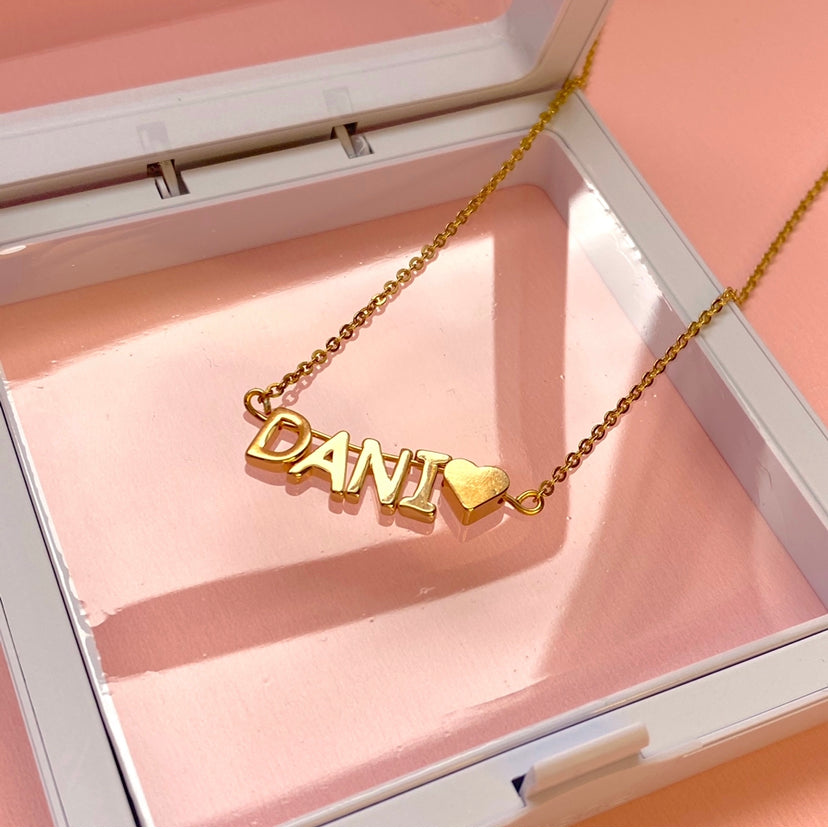 Cadena con nombre personalizadas