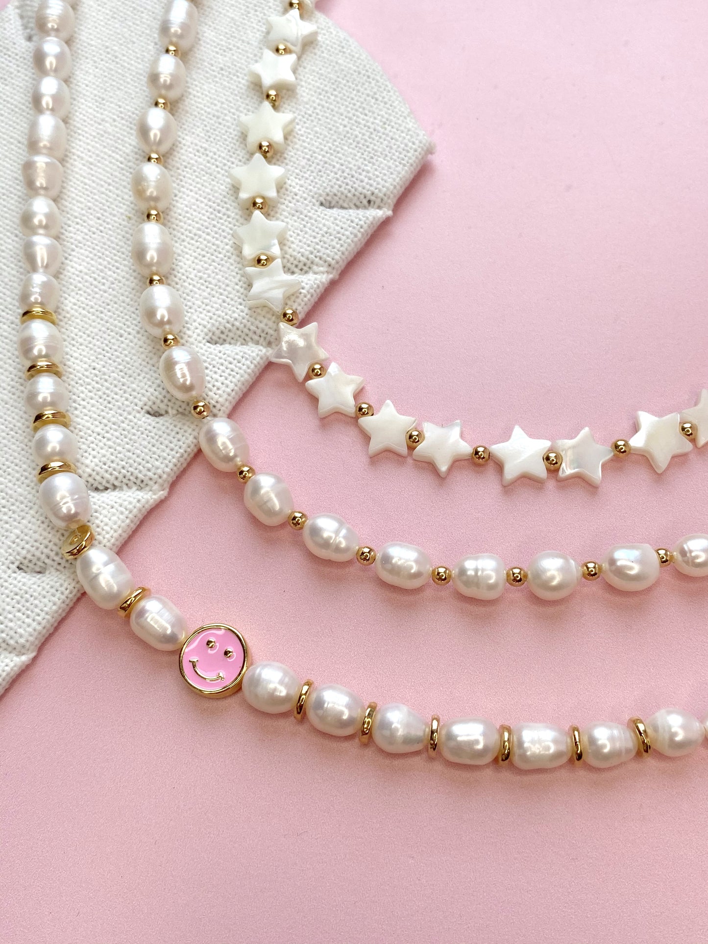 Cadena de perlas lovely