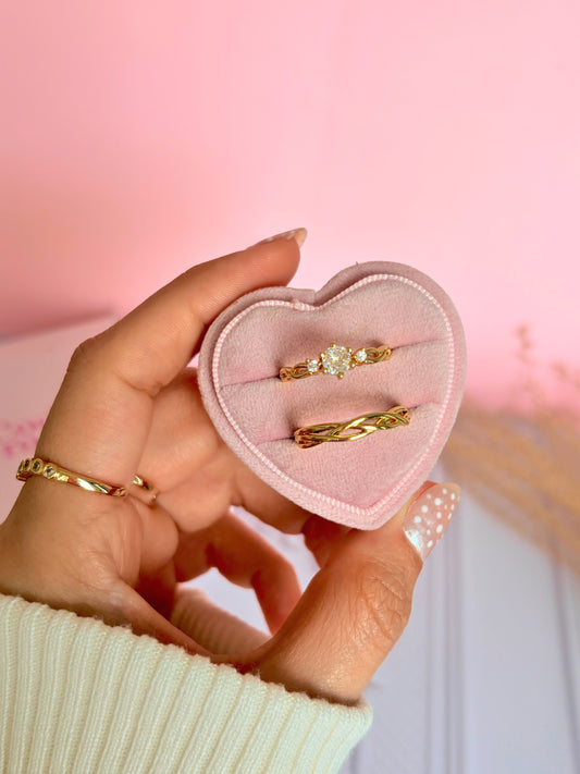 Anillo de promesa pareja gordi✨