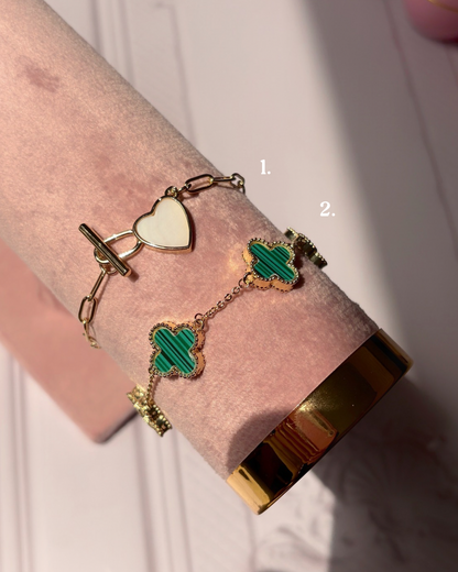 Pulseras delicadas bonitas