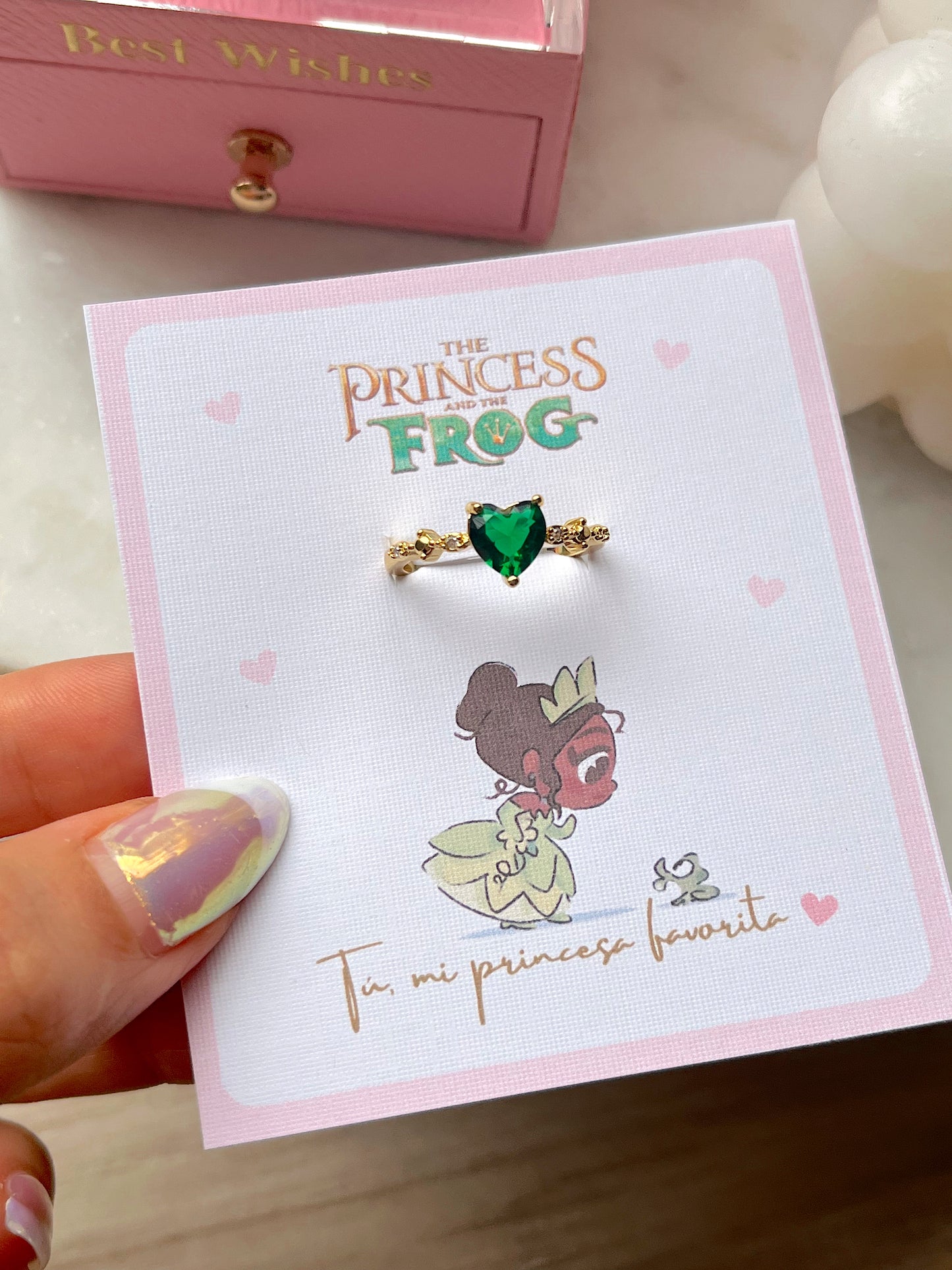 Anillo Disney princesa Tiana