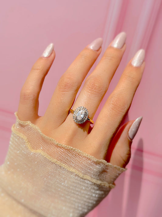 Anillo de promesa querida