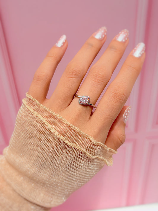 Anillo de promesa mariposa bonita✨