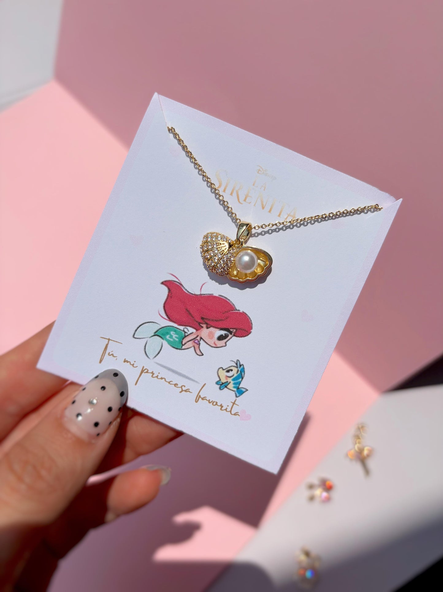 Cadena Disney La Sirenita Ariel 🐚✨