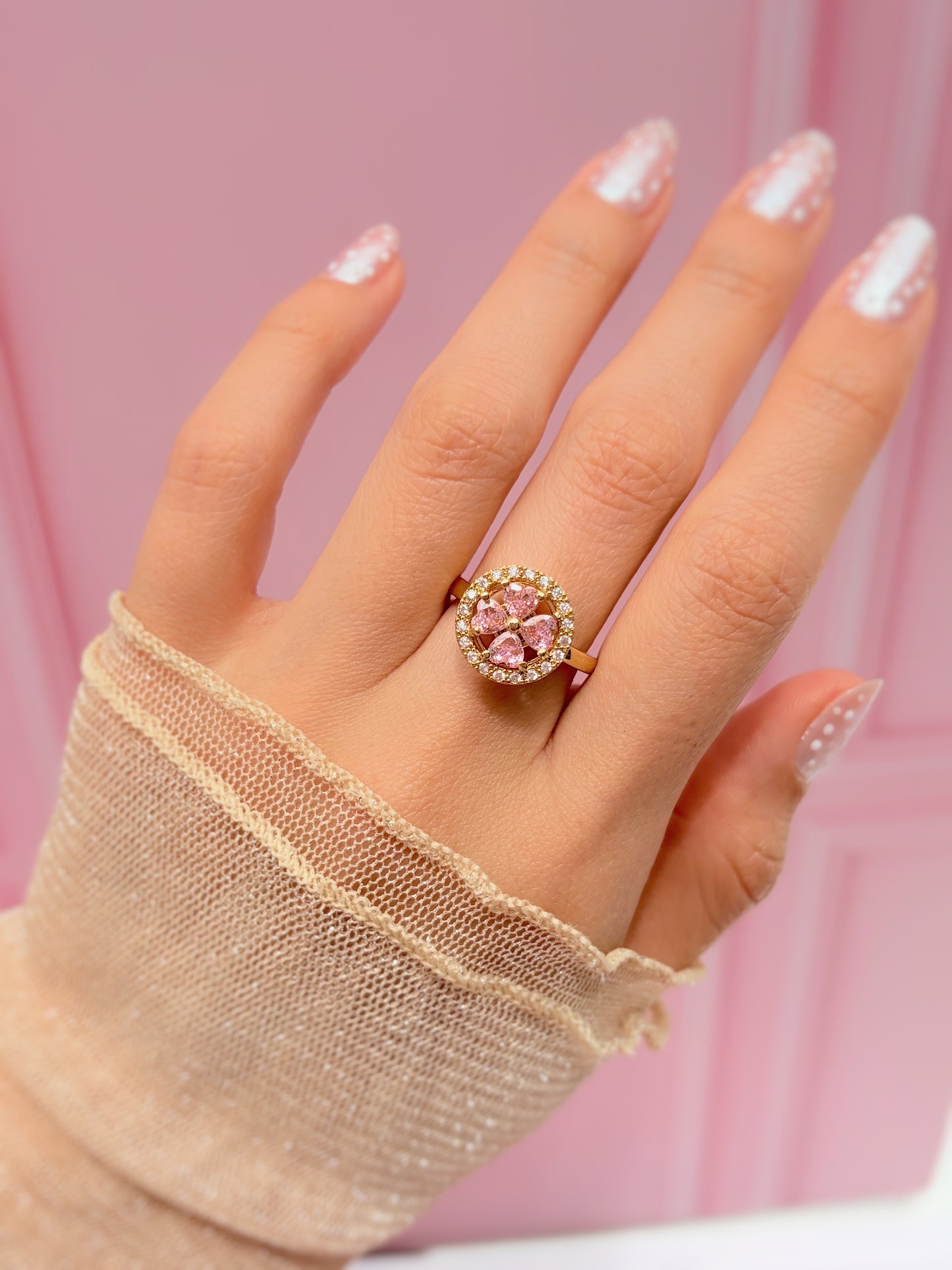 Anillo básico anti ansiedad mi trébol