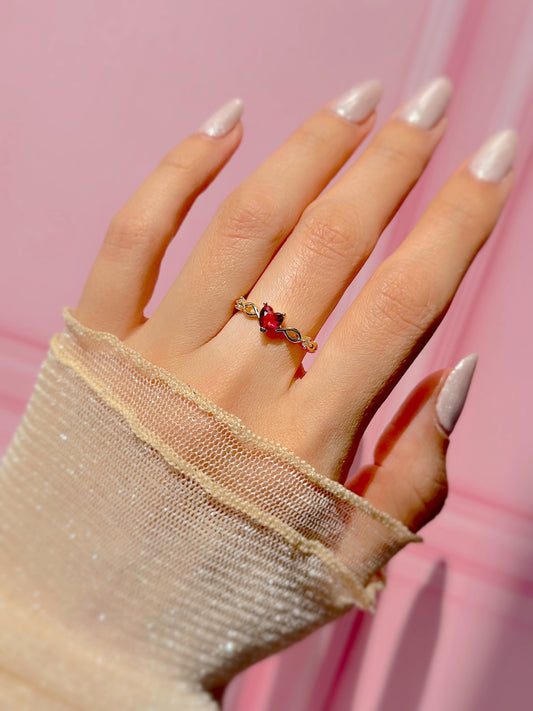 Anillo de promesa cariño