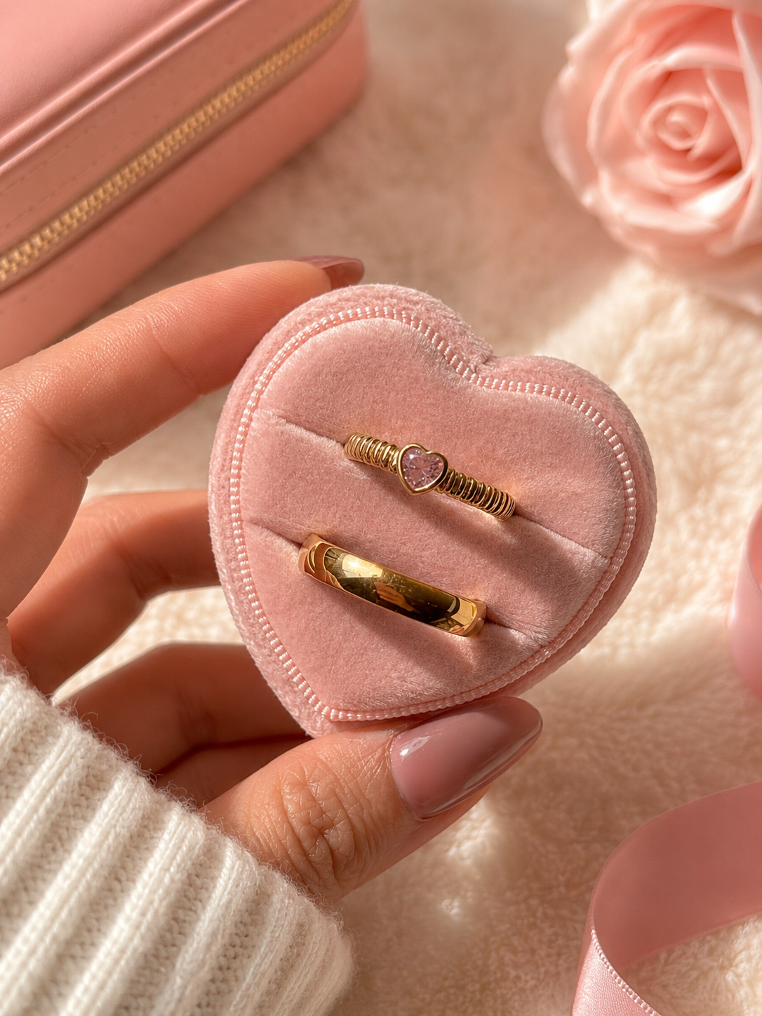 Anillo de promesa pareja 💗✨