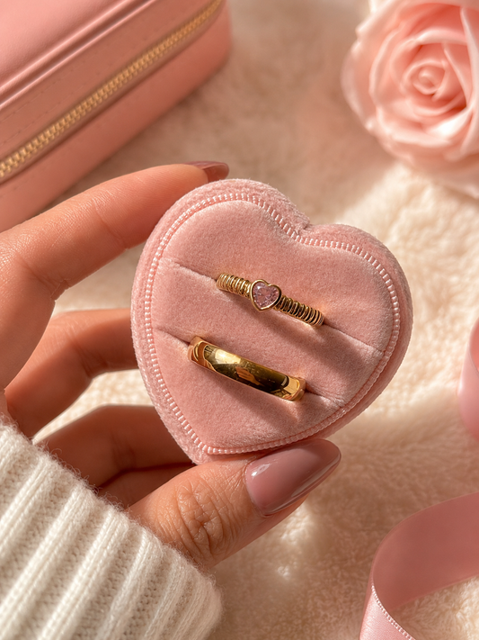 Anillo de promesa pareja 💗✨