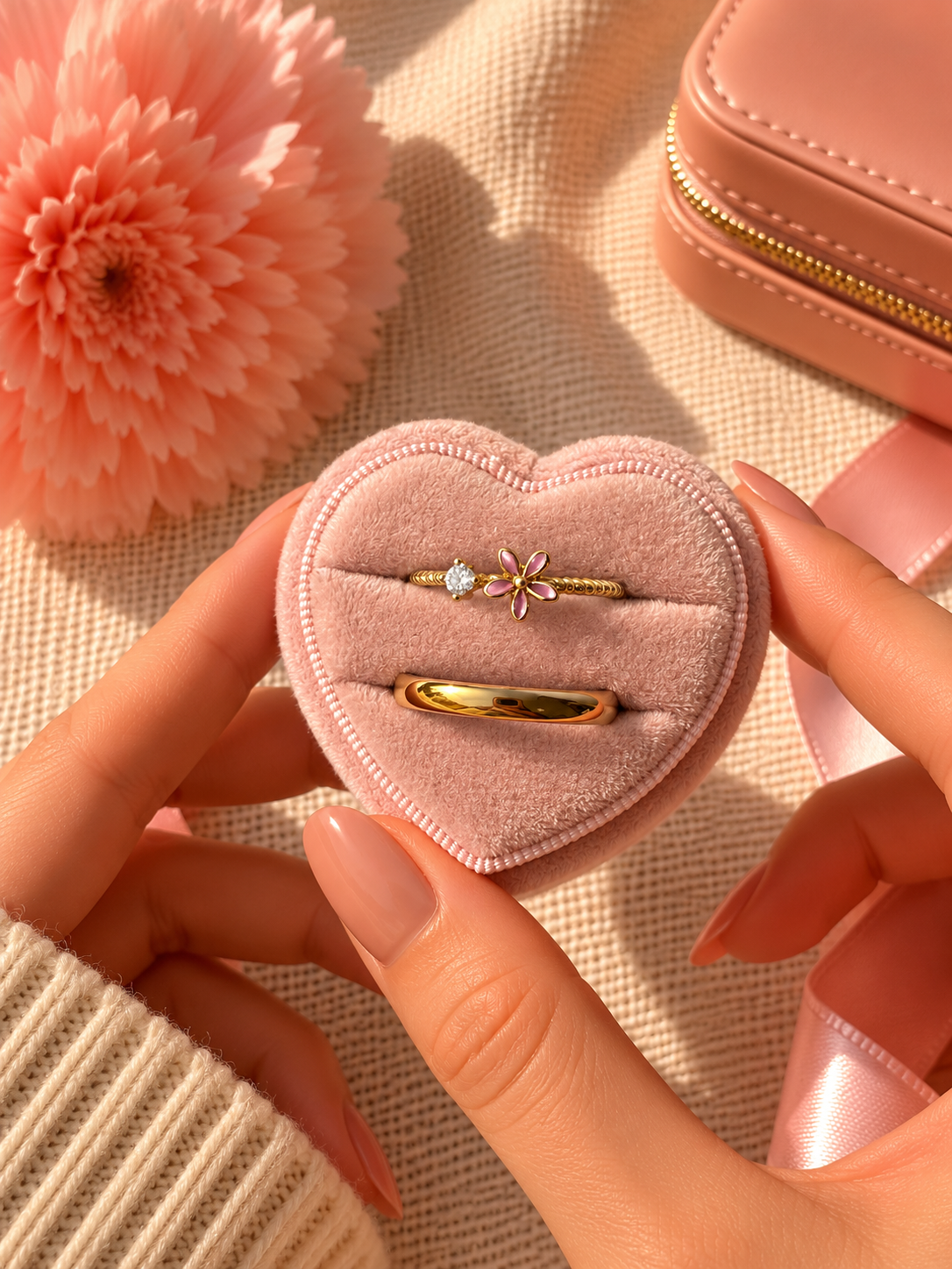 Anillo de promesa pareja 🎀✨