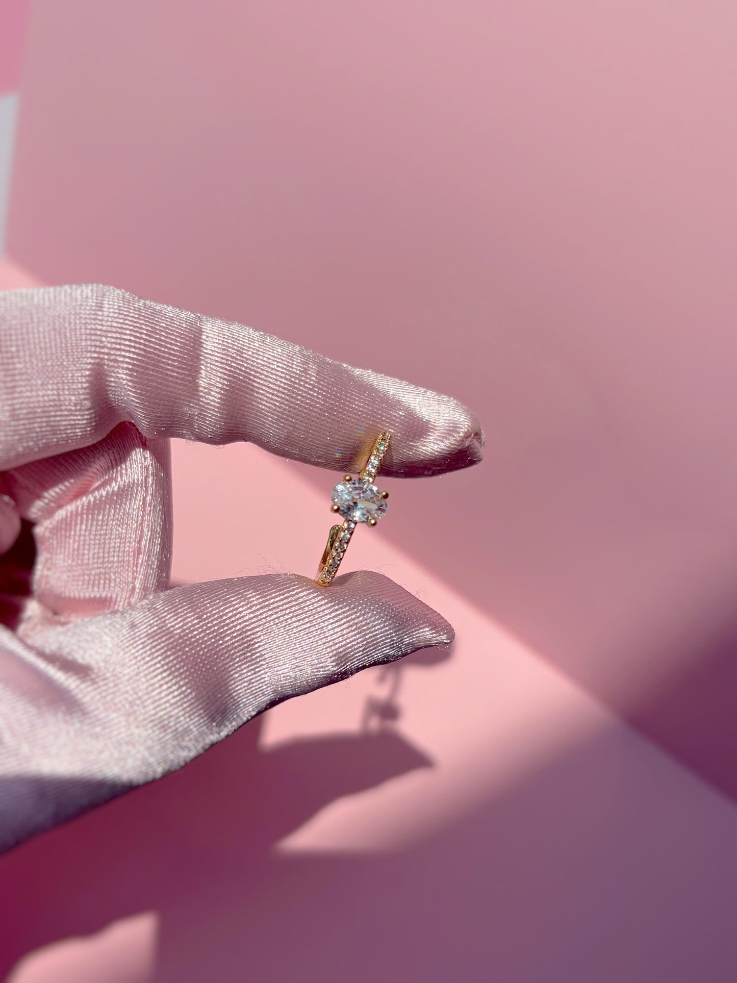 Anillo de promesa cielo