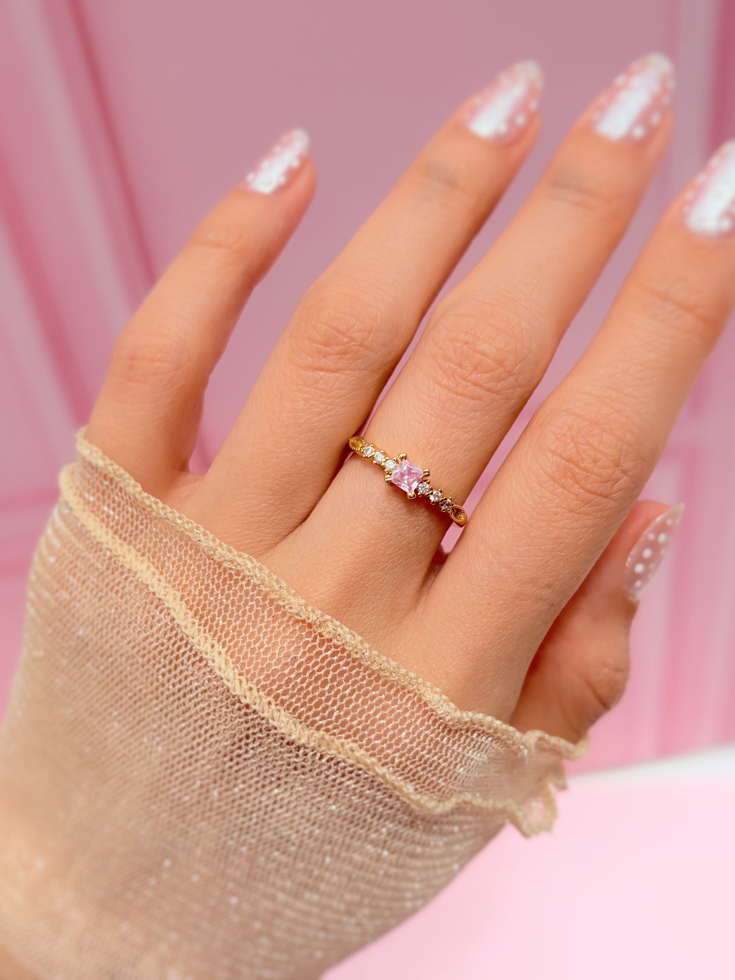 Anillo de promesa chiqui