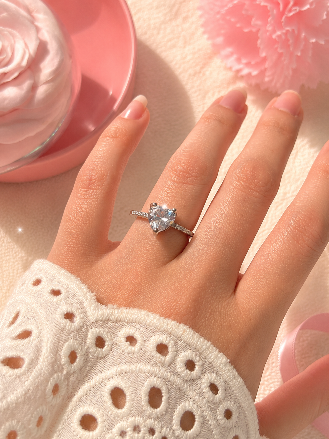 Anillo corazon mio plata 925