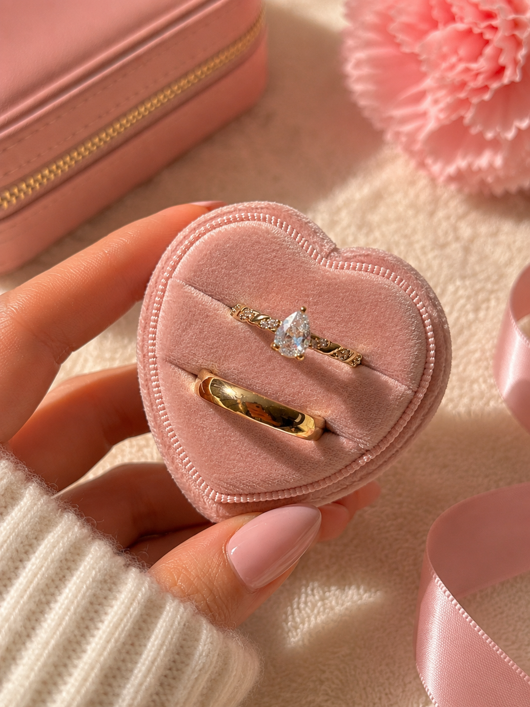 Anillo de promesa pareja Ariana🎀 ✨