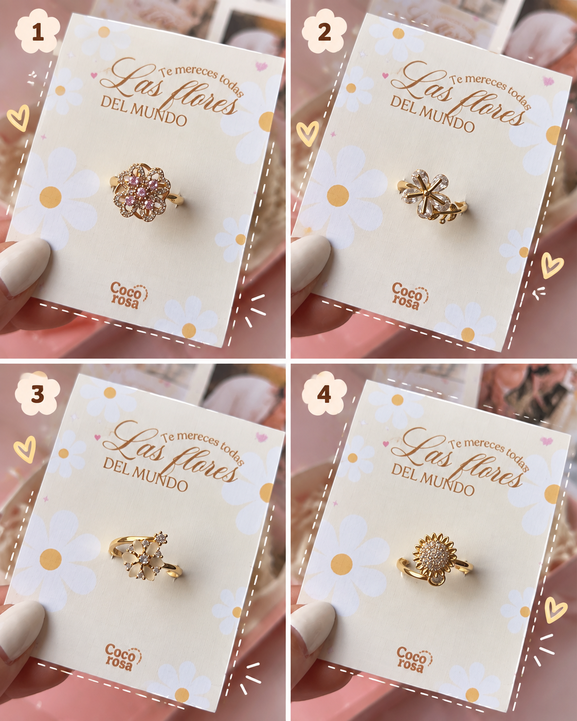 Cajita de flores amarillas de 1 producto 🌻💫