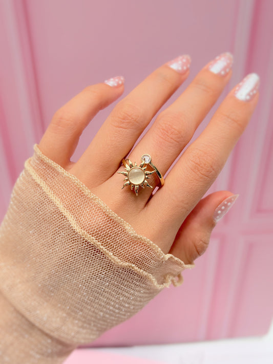Anillo básico anti ansiedad sol
