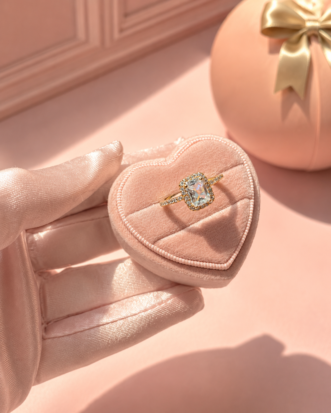 Anillo de promesa linda