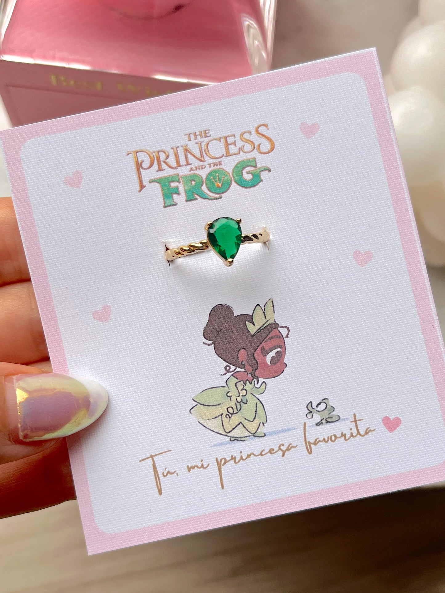 Anillo Disney princesa Tiana