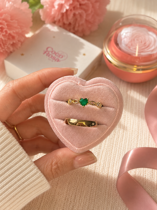 Anillo de promesa pareja Narciso✨