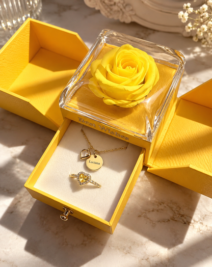 Cofre para anillo y cadena ✨