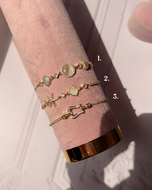 Pulseras delicadas lindas