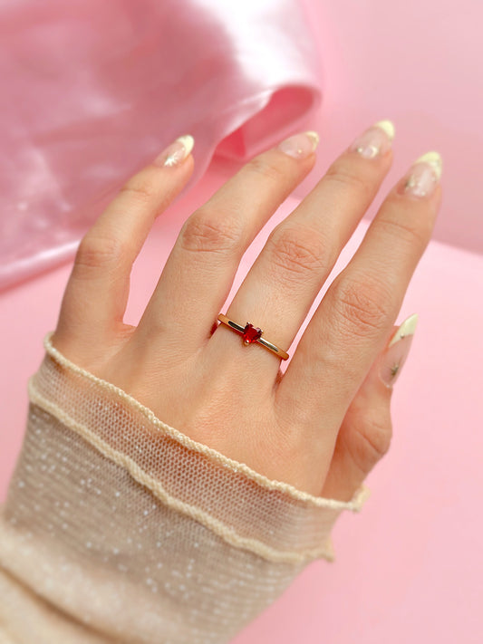 Anillo de promesa lina