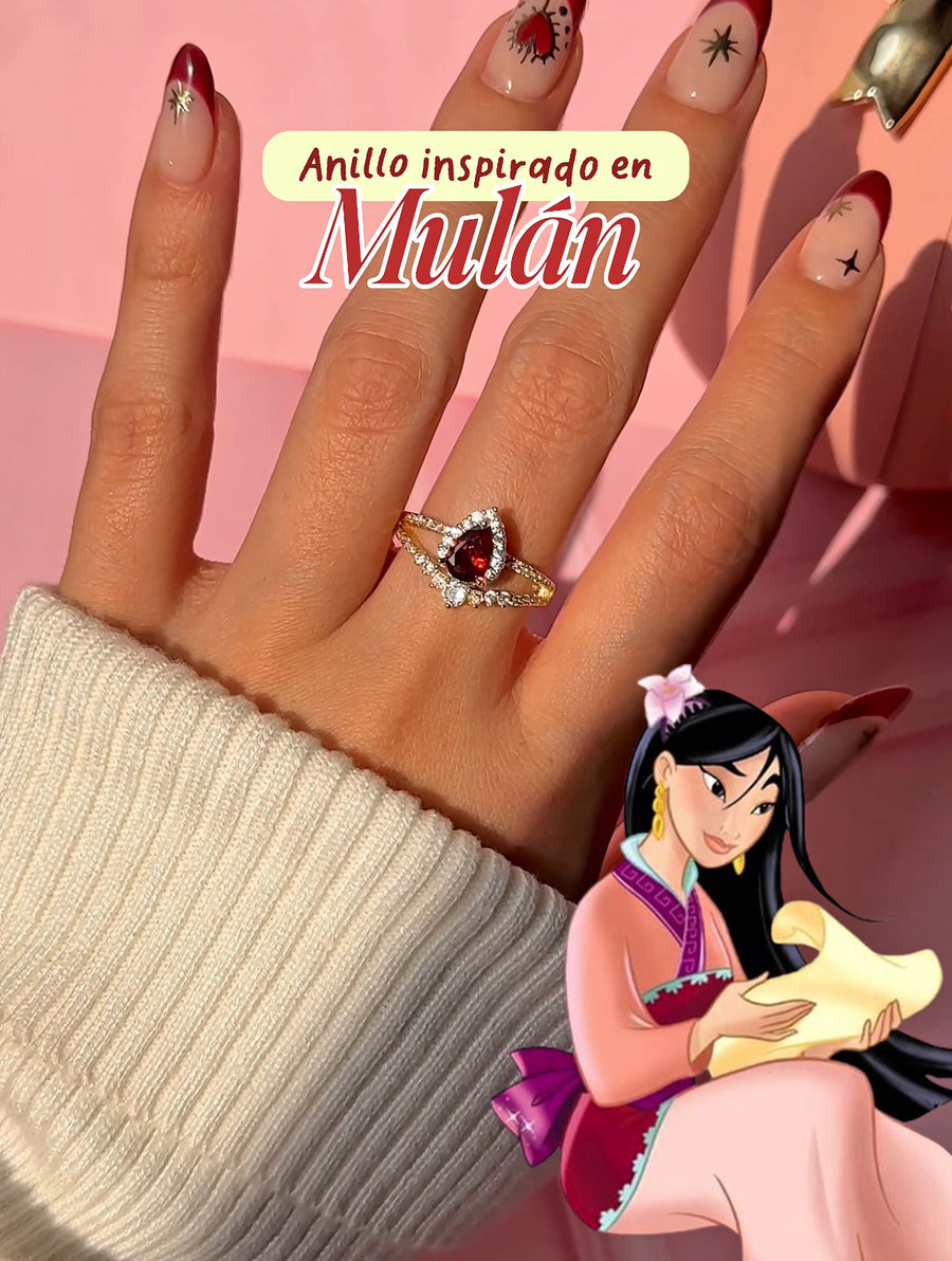 Anillo Disney princesa Mulàn