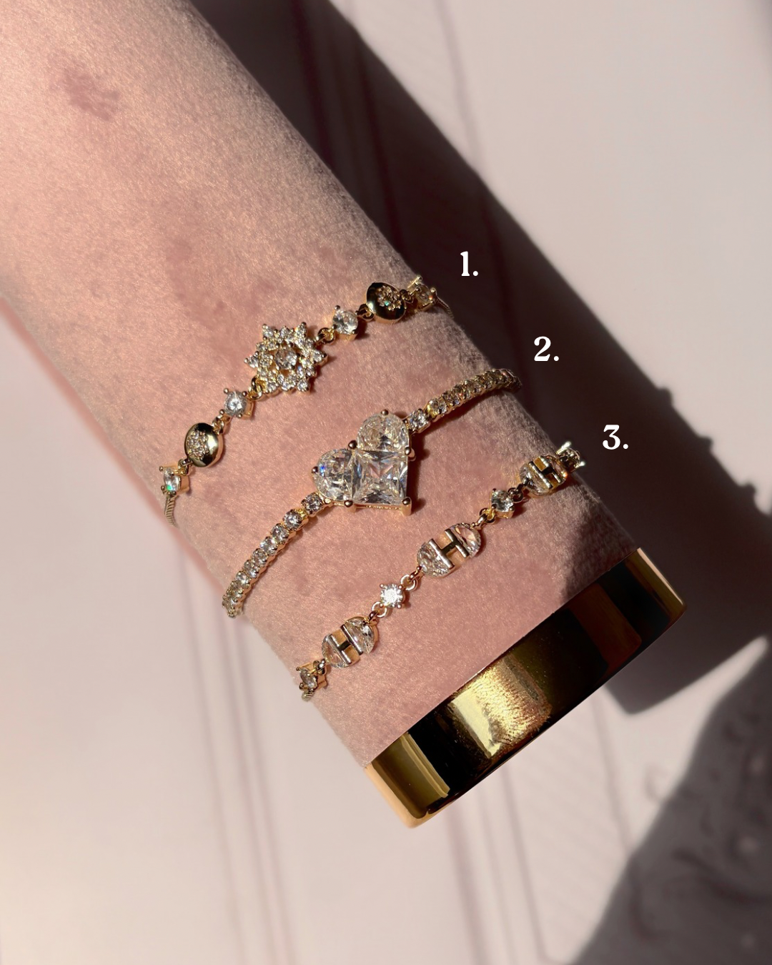 Pulseras delicadas sueño