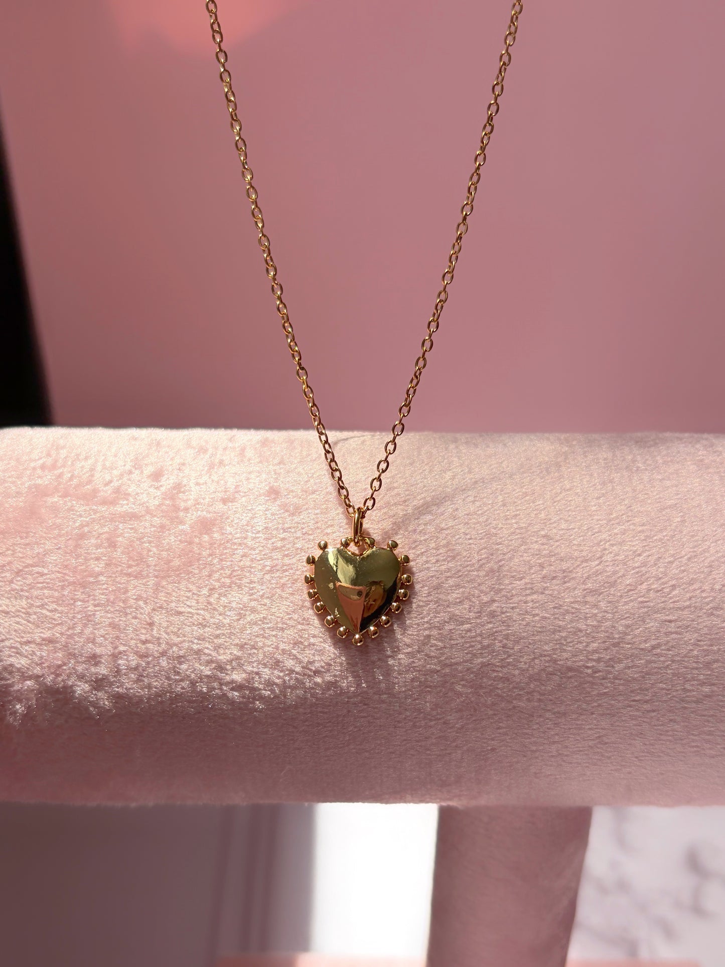 Cadena bonita corazón