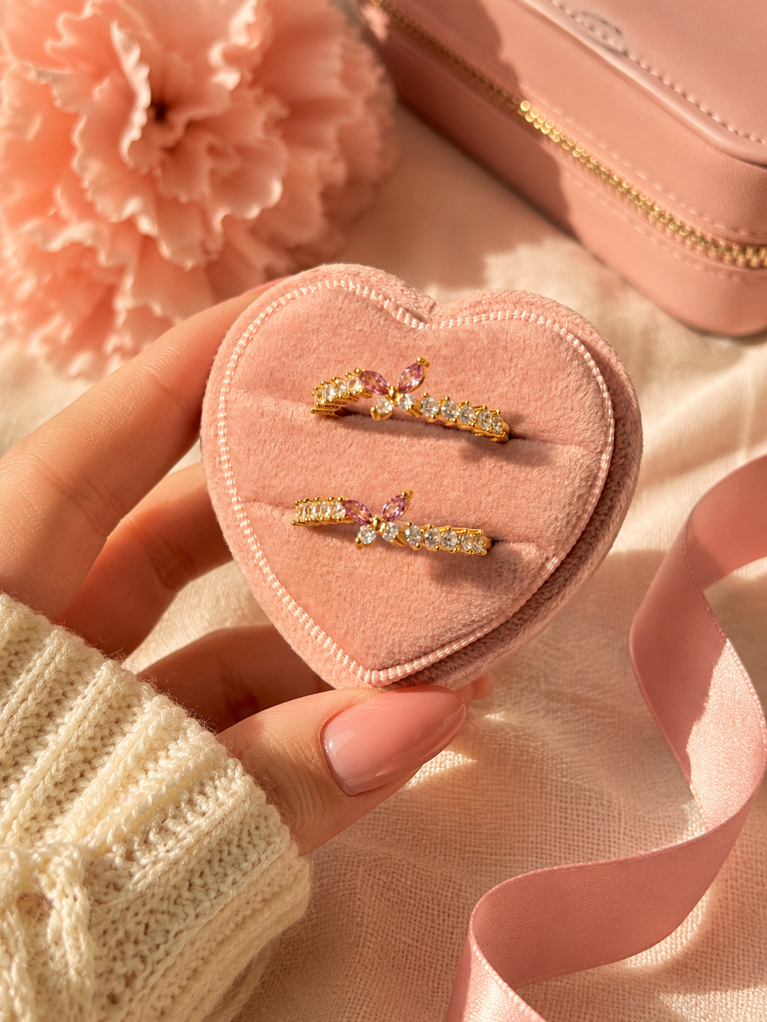 Set de anillos para mejores amigas ✨🌸
