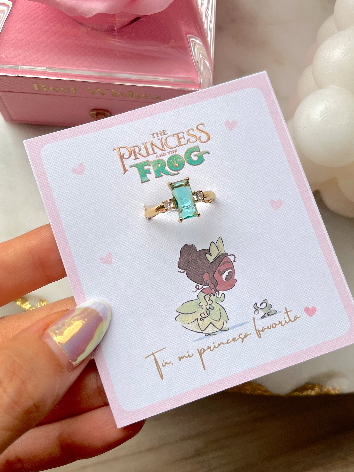 Anillo Disney princesa Tiana